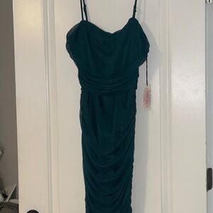Emerald Green Dress